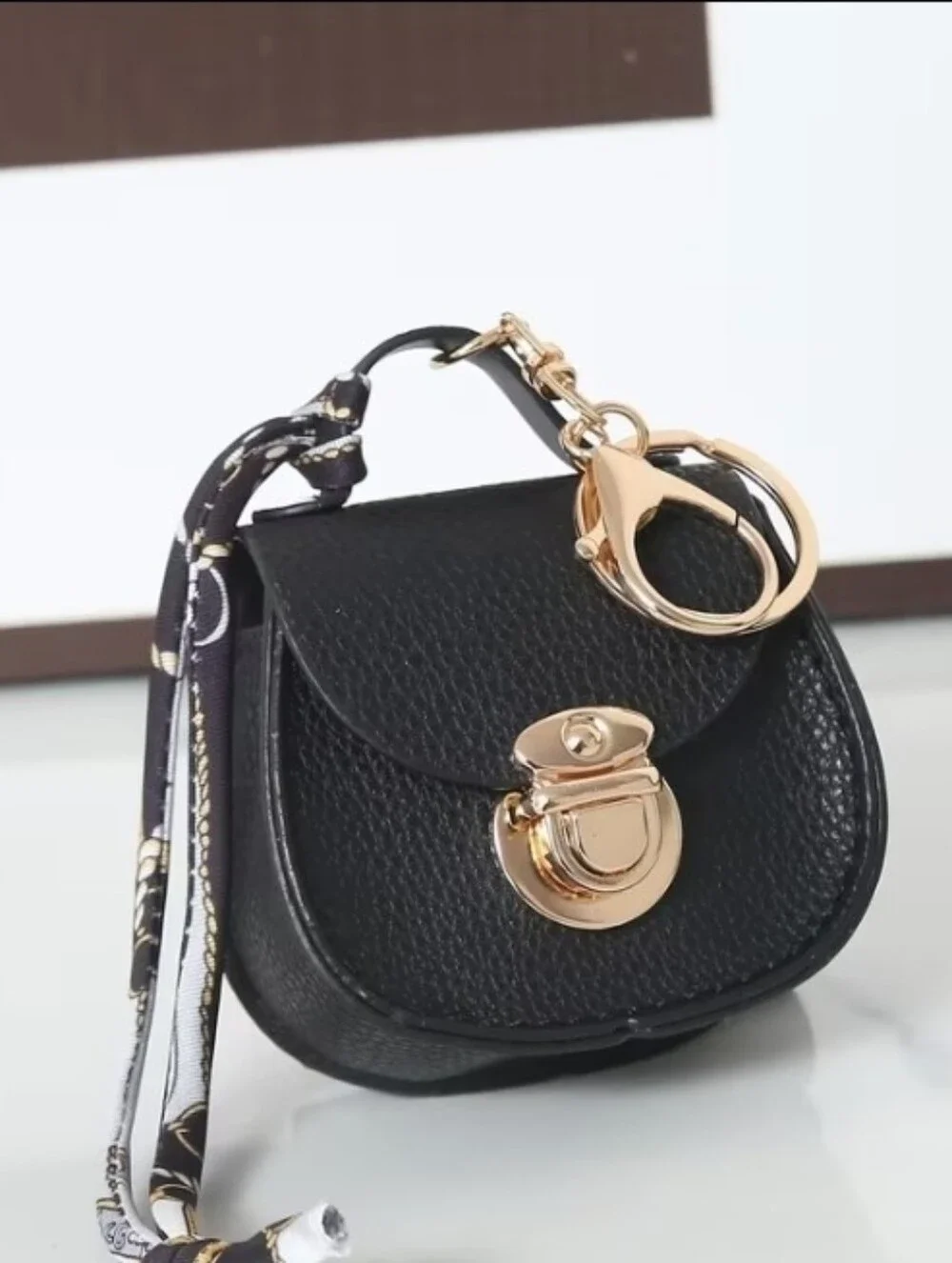 New Mini Saddle Bag Purse Charms / Keychains